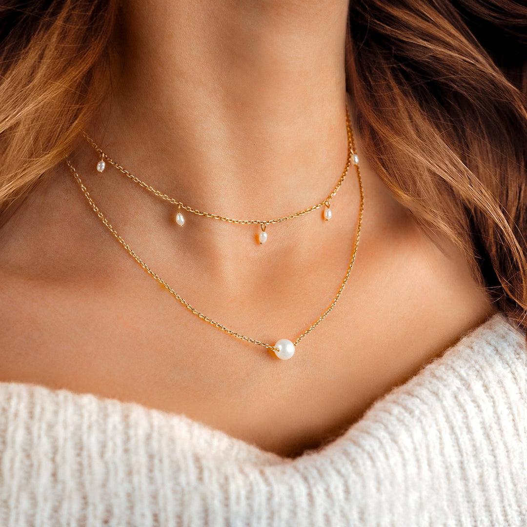 Sea Pearl Necklace - Marie