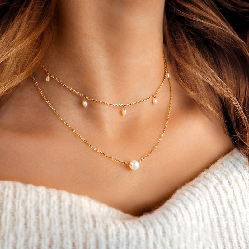 Sea Pearl Necklace - Marie