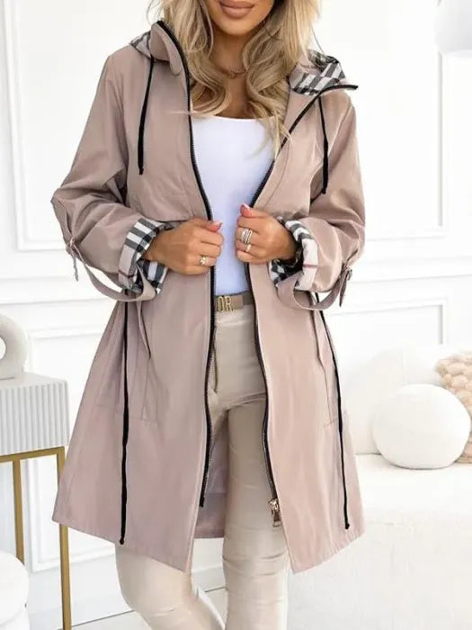 Waterproof Zip-Up Jacket for All-Weather Style 2