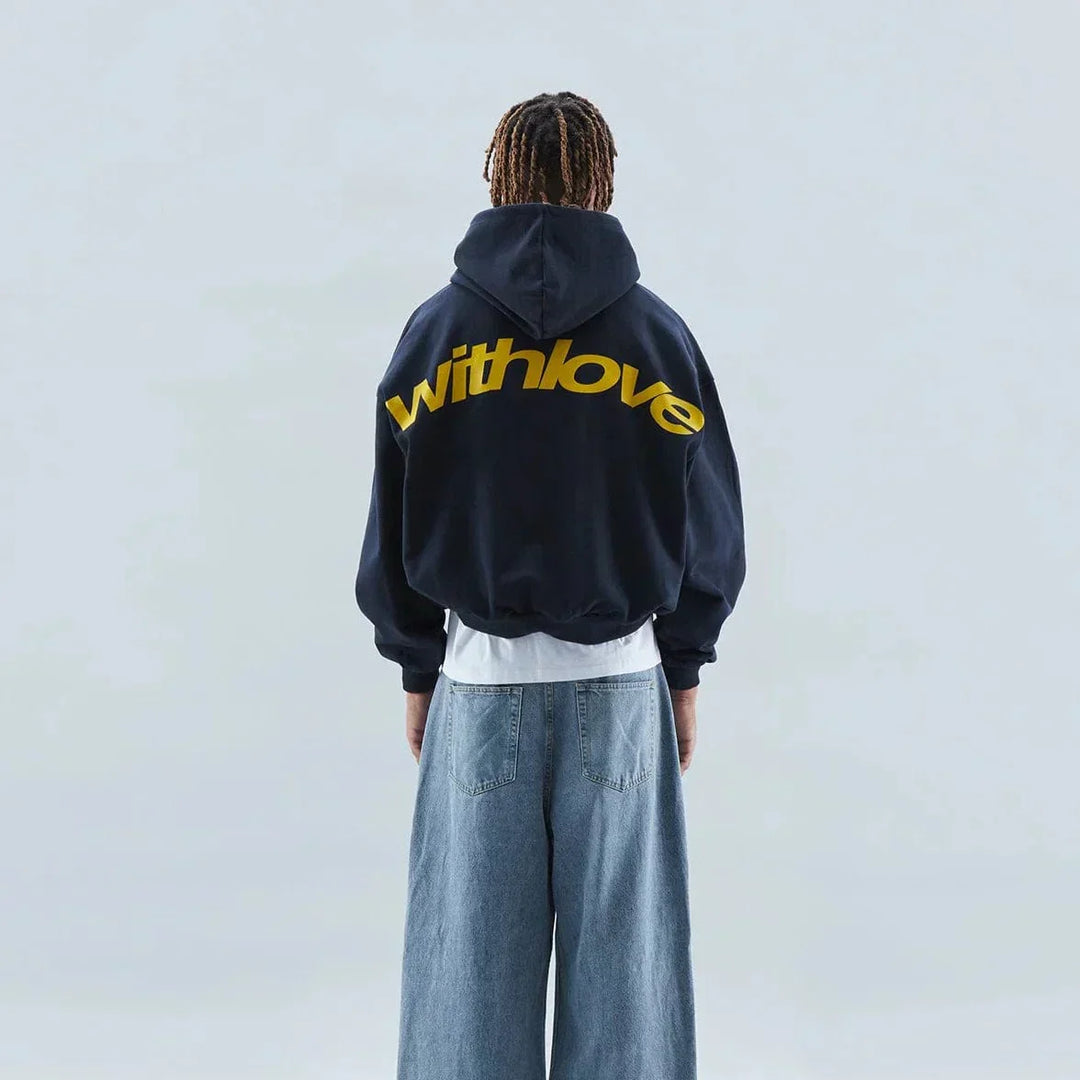 Warm Autumn Hoodie with Back Print – Love