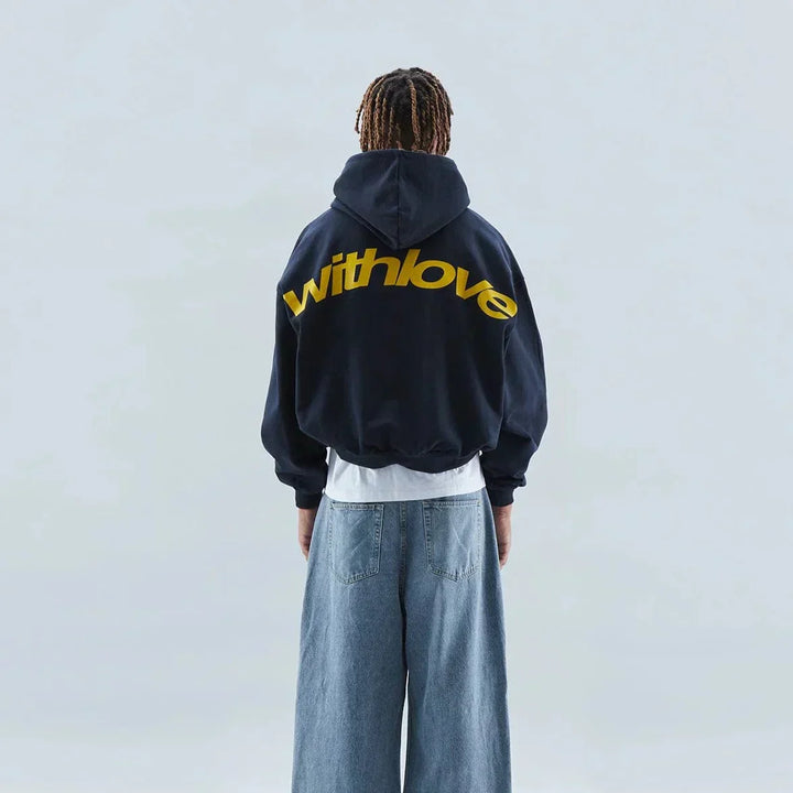 Warm Autumn Hoodie with Back Print – Love