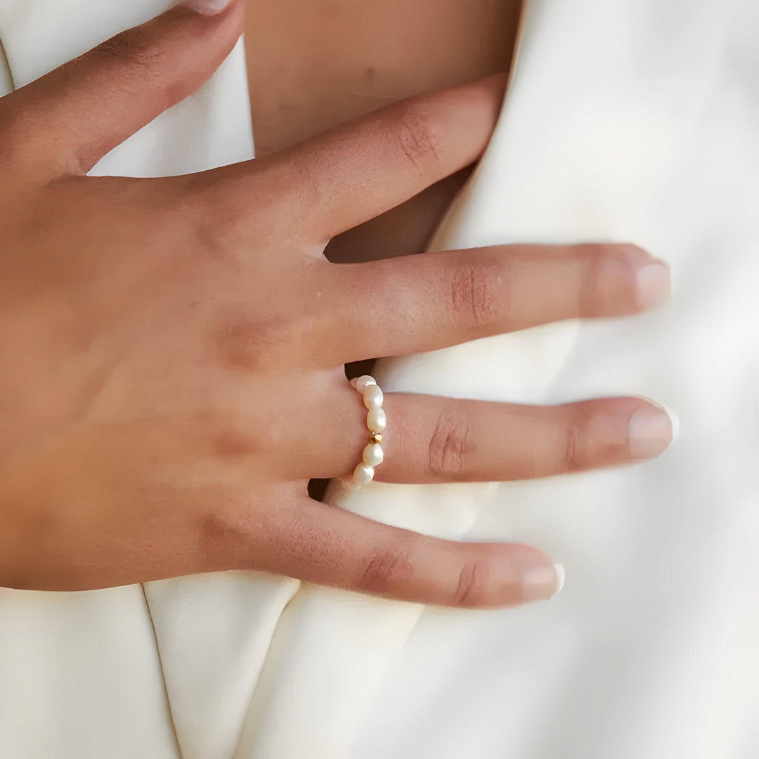 Ring with Mother-of-Pearl - Celeste