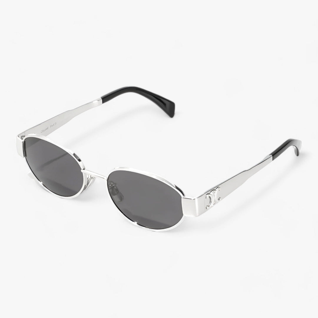 Damskie okulary przeciwsłoneczne z ochroną UV i stylową oprawką z acetatu – Narella