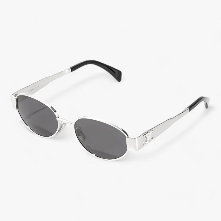 Damskie okulary przeciwsłoneczne z ochroną UV i stylową oprawką z acetatu – Narella