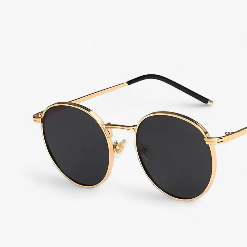 Unisex Designer Sunglasses with Round Lenses - Nova