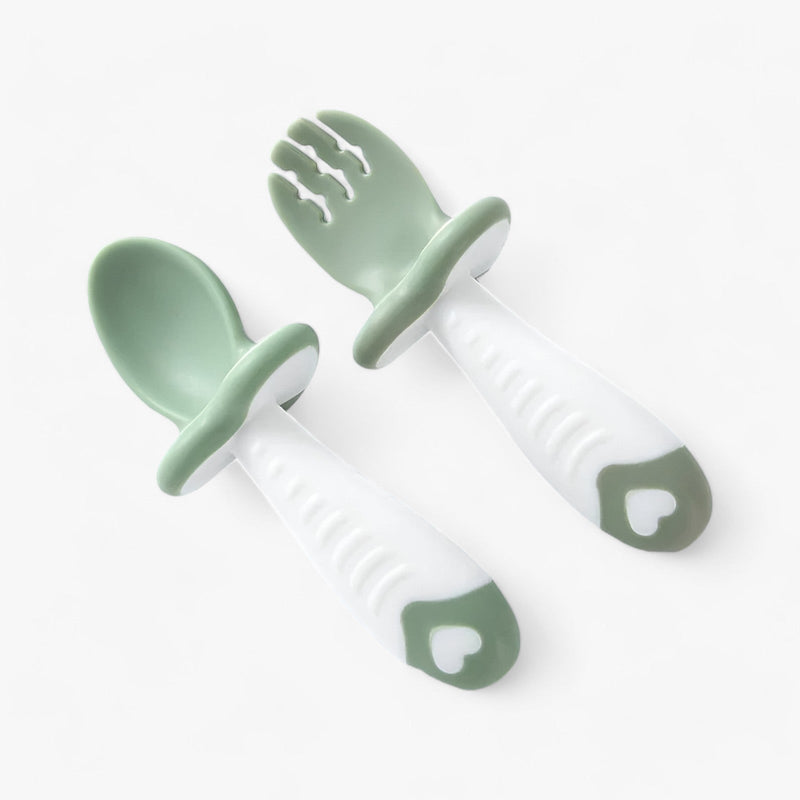Silicone Cutlery Set for Toddlers - MiniMeal