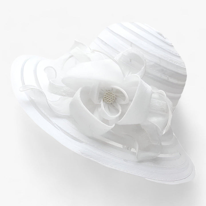 Trendy Women's Organza Sun Hat - Mirielle