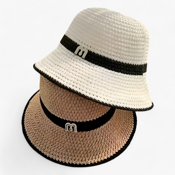 Lightweight women's summer hat with wide brim – BreezeShade Isla