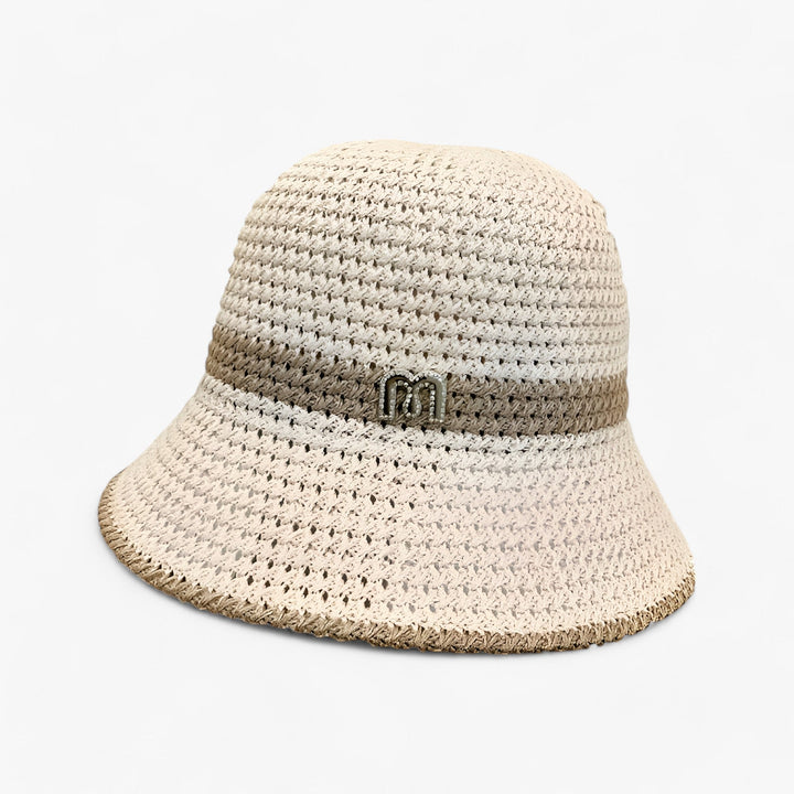 Stylish wide-brim sun hat – Nele