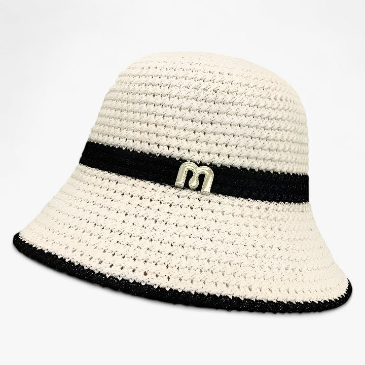 Lightweight women's summer hat with wide brim – BreezeShade Isla