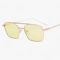 Vintage Unisex Sunglasses with Double Nose Bridge – Aero