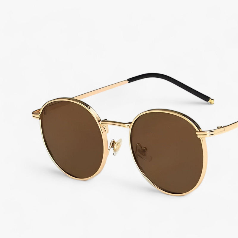 Unisex Designer Sunglasses with Round Lenses - Nova