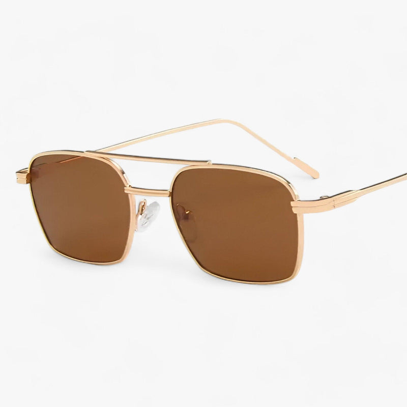Vintage Unisex Sunglasses with Double Nose Bridge – Aero