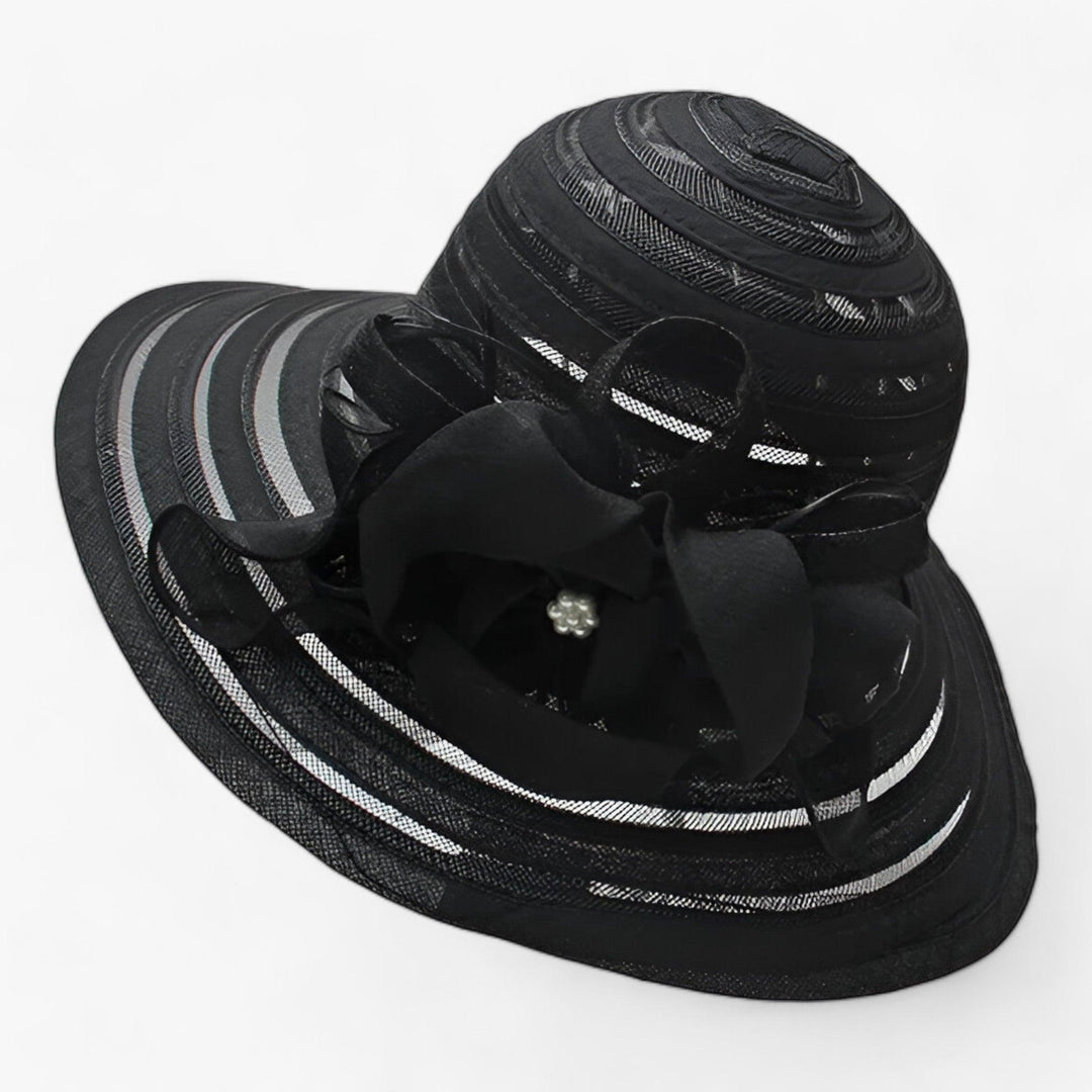 Trendy Women's Organza Sun Hat - Mirielle