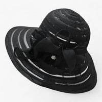 Trendy Women's Organza Sun Hat - Mirielle