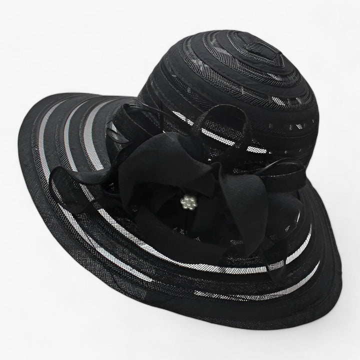 Trendy Women's Organza Sun Hat - Mirielle