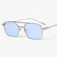 Vintage Unisex Sunglasses with Double Nose Bridge – Aero