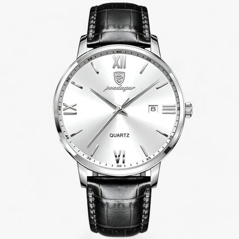 Luxury Men's Watch with Leather Strap – Adrien