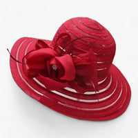 Trendy Women's Organza Sun Hat - Mirielle