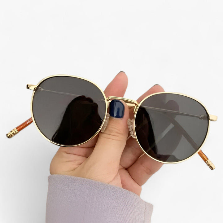 Unisex Designer Sunglasses with Round Lenses - Nova