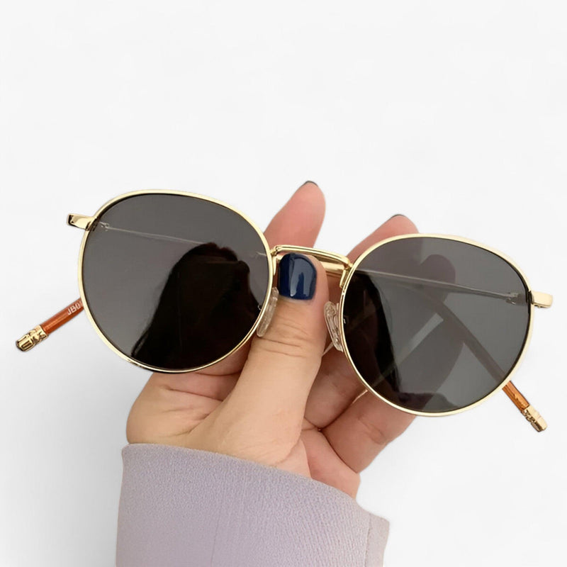 Unisex Designer Sunglasses with Round Lenses - Nova