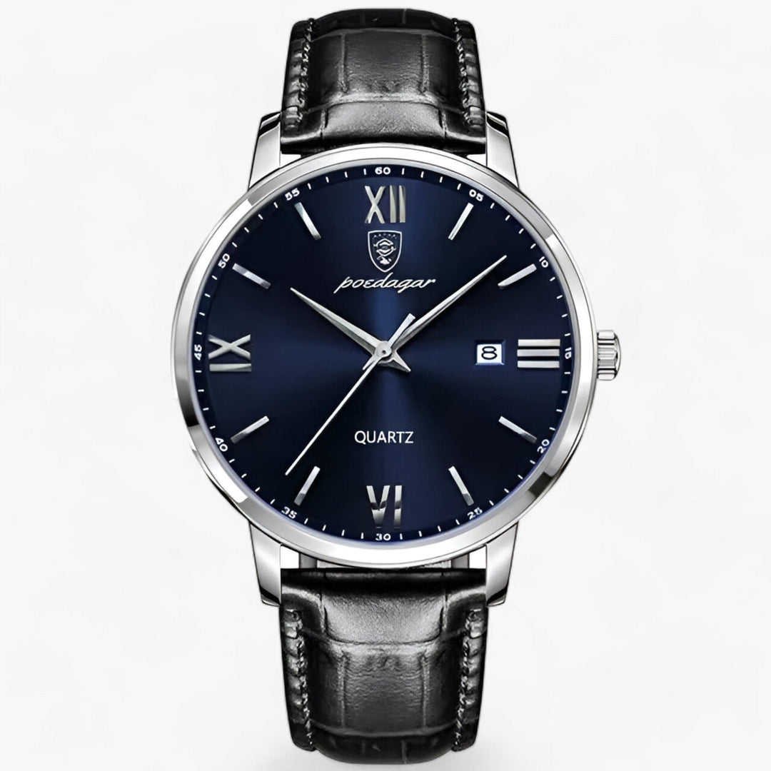 Luxury Men's Watch with Leather Strap – Adrien