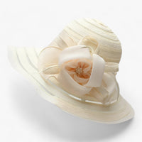 Trendy Women's Organza Sun Hat - Mirielle