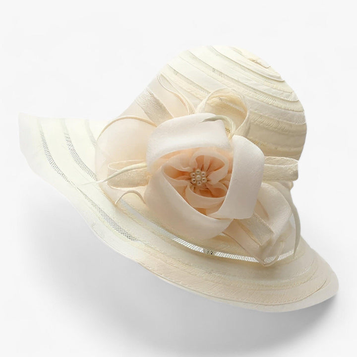 Trendy Women's Organza Sun Hat - Mirielle