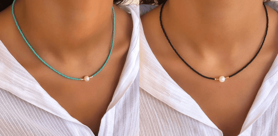 Refined Pearl Necklace (Buy 1 Get 1 Free) - LuxeParel