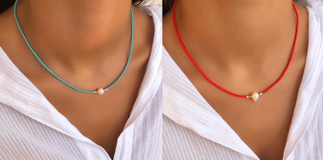 Refined Pearl Necklace (Buy 1 Get 1 Free) - LuxeParel