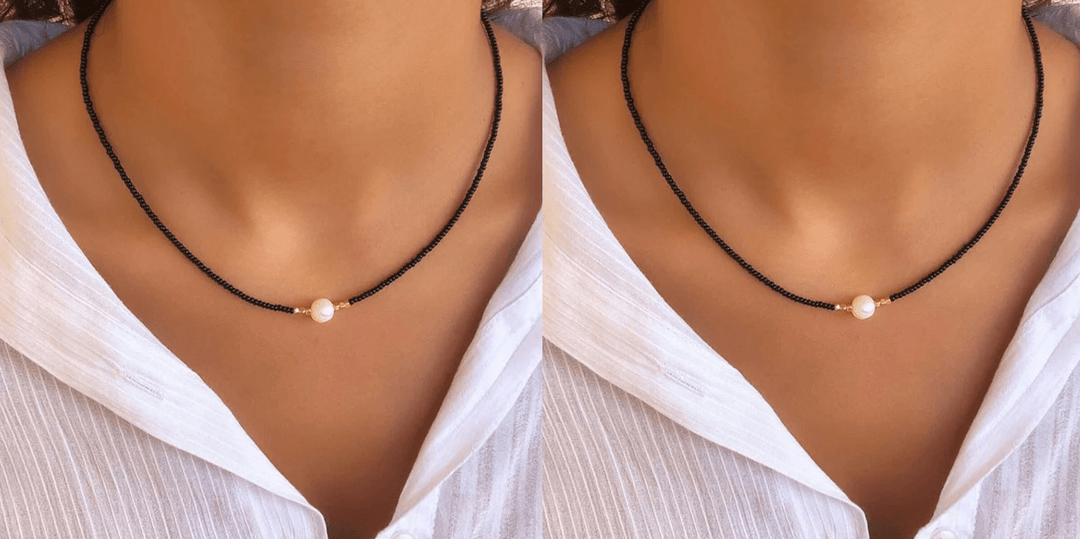 Refined Pearl Necklace (Buy 1 Get 1 Free) - LuxeParel