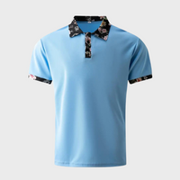 Men's Polo with Subtle Print - Noah
