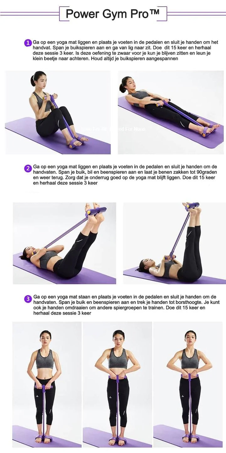 Fitnessowa taśma oporowa - FlexoTrainer