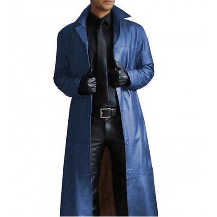 Long Leather Men's Jacket – Vittorio