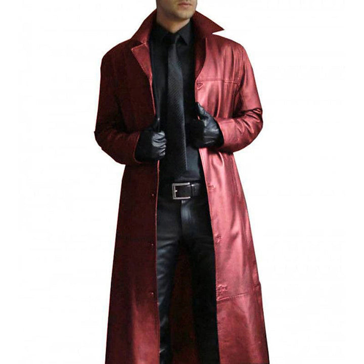 Long Leather Men's Jacket – Vittorio