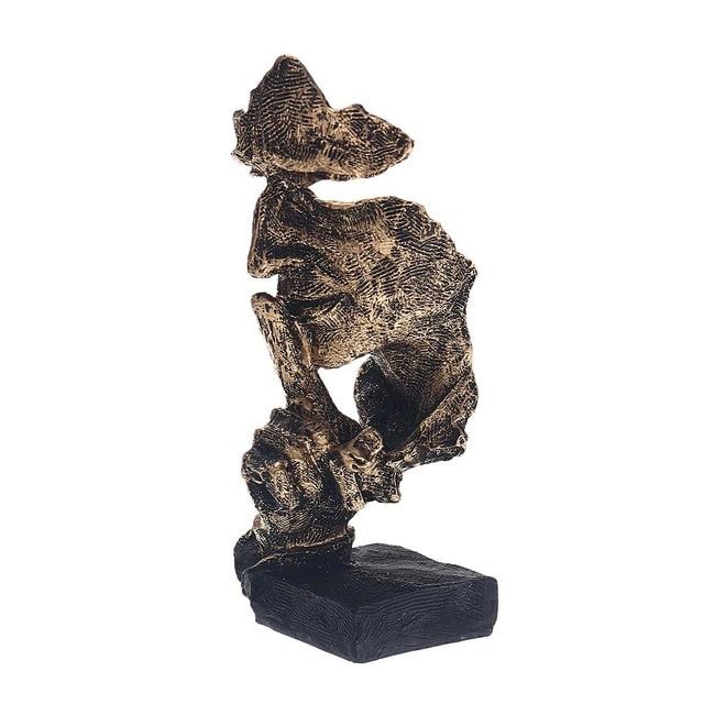 Abstract Golden Sculpture – Soren