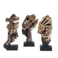 Abstract Golden Sculpture – Soren