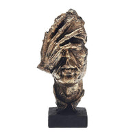 Abstract Golden Sculpture – Soren