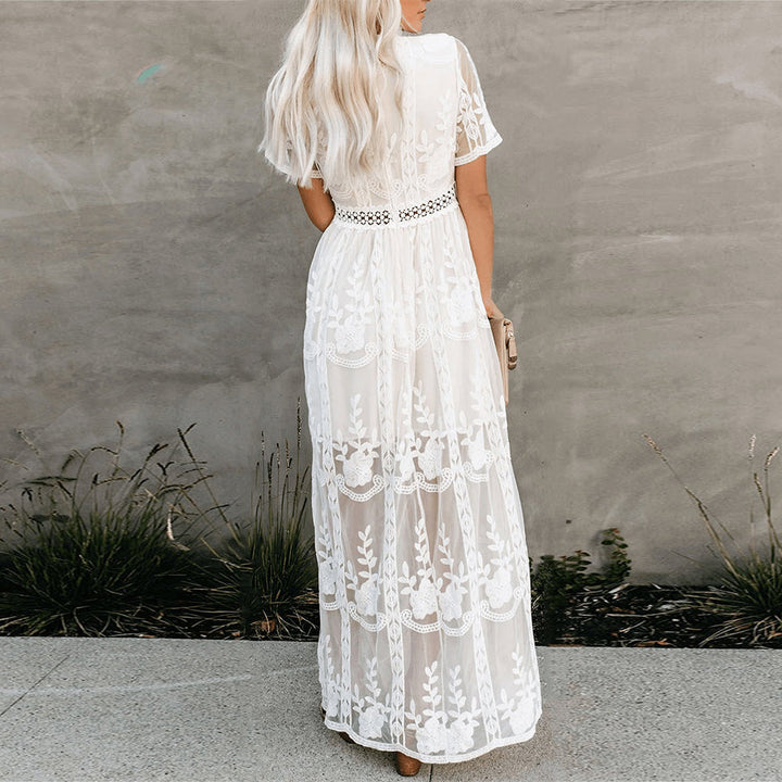 Airy summer dress made of viscose – Merly