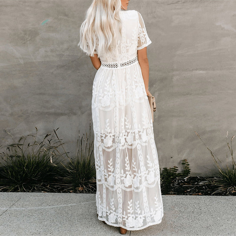 Airy summer dress made of viscose – Merly