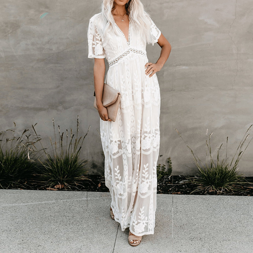 Airy summer dress made of viscose – Merly