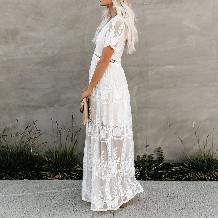 Airy summer dress made of viscose – Merly