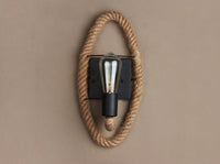 Vintage Rope Wall Lamp - RusticRope