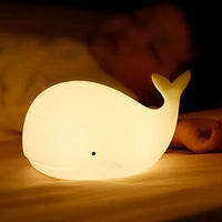 Urocza lampka nocna wieloryb z zmianą koloru - GlowWhale