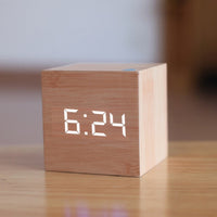 Digital LED Alarm Clock – CubeGlow