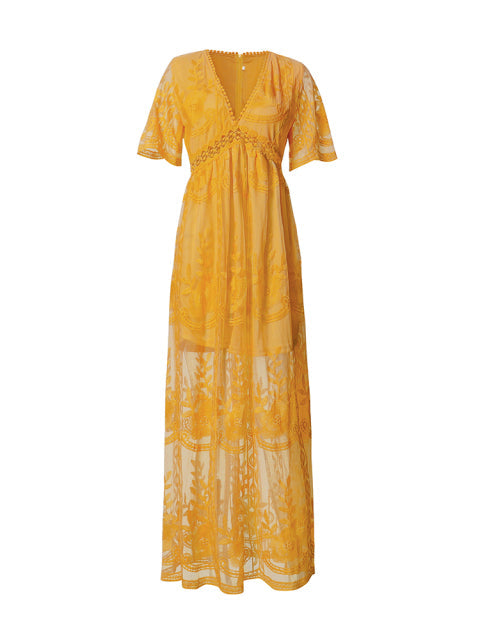 Airy summer dress made of viscose – Merly