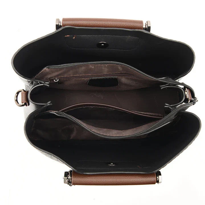Luxe Leren Dames Handtas - Amara