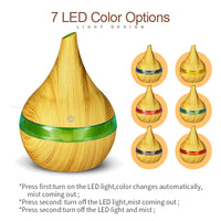 Humidifier with Scent Diffuser and LED Lighting - AromaGlow