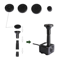 Solar Fountain for Pond & Birdbath – Solaflow