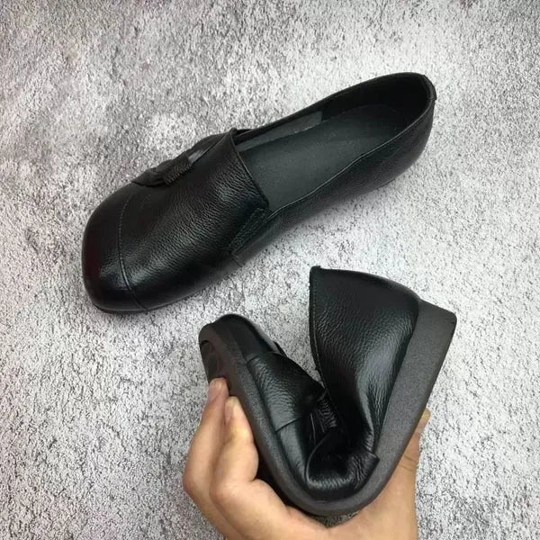 Leather Women's Shoes with Non-Slip Sole – Aurora